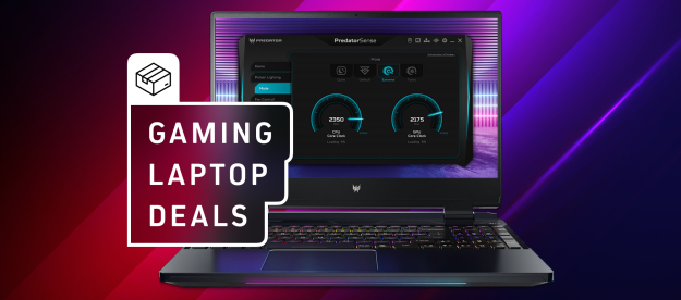 Prime Day 2022 gaming laptop deals graphic.