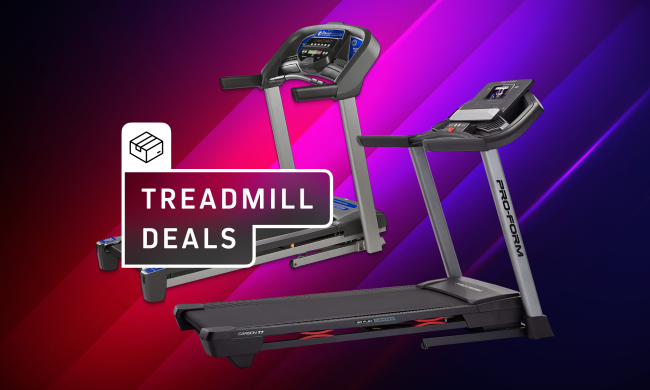 Prime Day 2022 treadmill deals graphic.