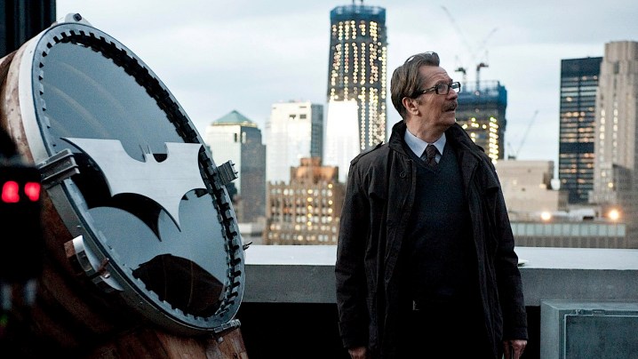 Gary Oldman sebagai Komisaris Gordon di The Dark Knight Rises 