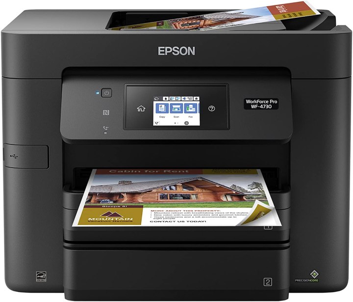 The Epson WorkForce Pro WF-4730 printer.