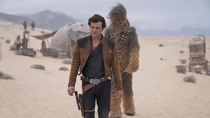 Han e Chewie em Solo: Uma História Star Wars