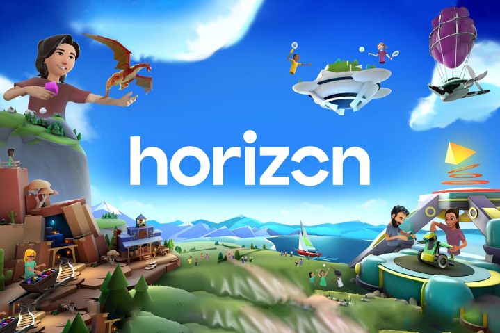 Meta's Horizon Worlds lets you create a world and interact with other people in VR