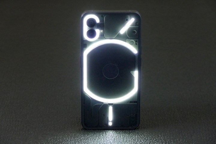nothing phone 1 review glyph back black