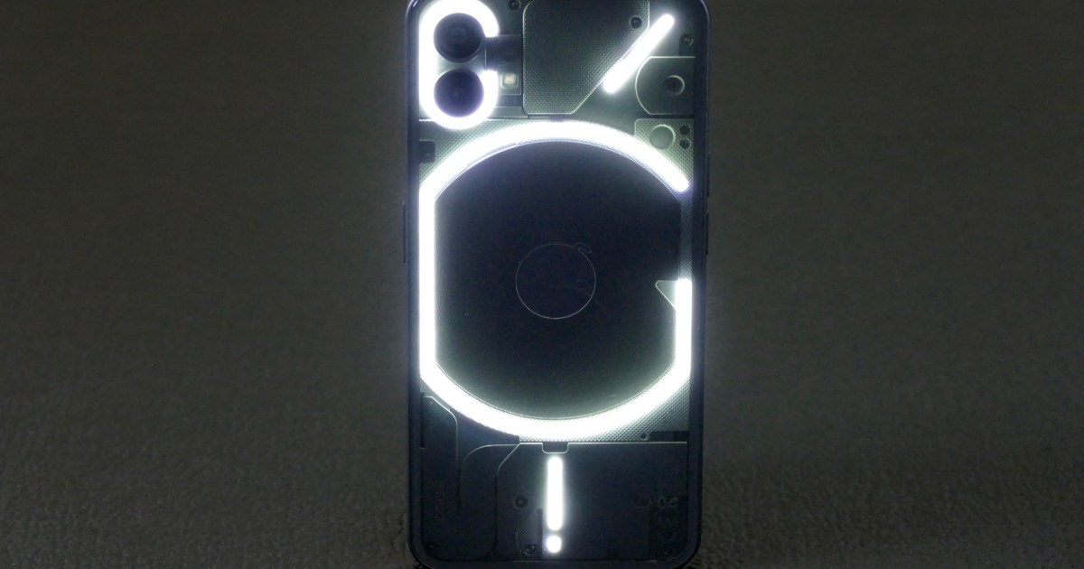 Nothing Phone (1) Looks Like Apple iPhone 12 Without Cover