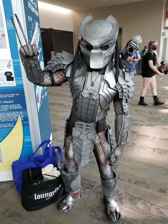 A Predator cosplay from Comic-Con.