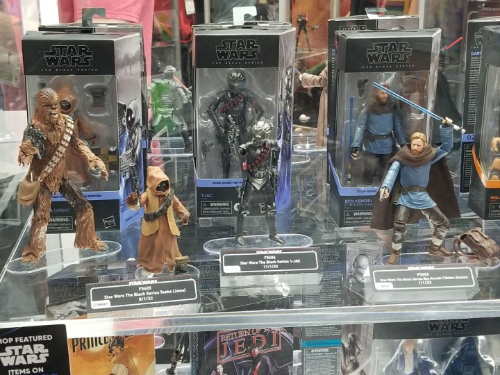 Некоторые игрушки из «Звездных войн» с Comic-Con.