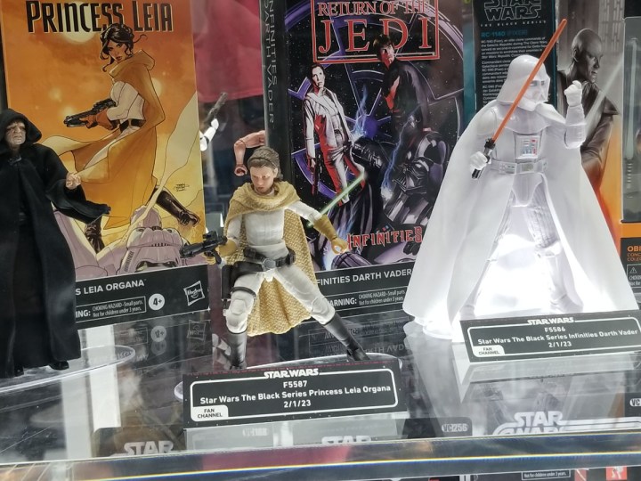 Comic book inspired Star Wars toys.