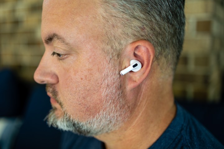AirPods Pro in Phil Nickinson's ear.
