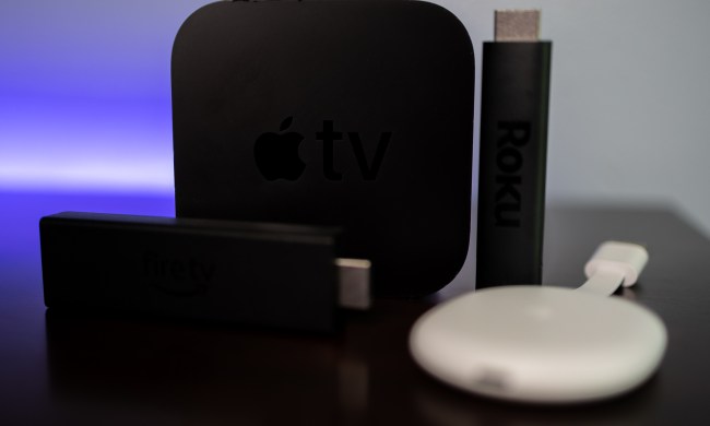 Apple TV, Roku, Amazon Fire TV and Chromecast With Google TV.