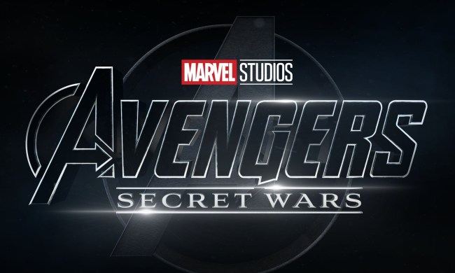 The title logo for Avengers: Secret Wars.
