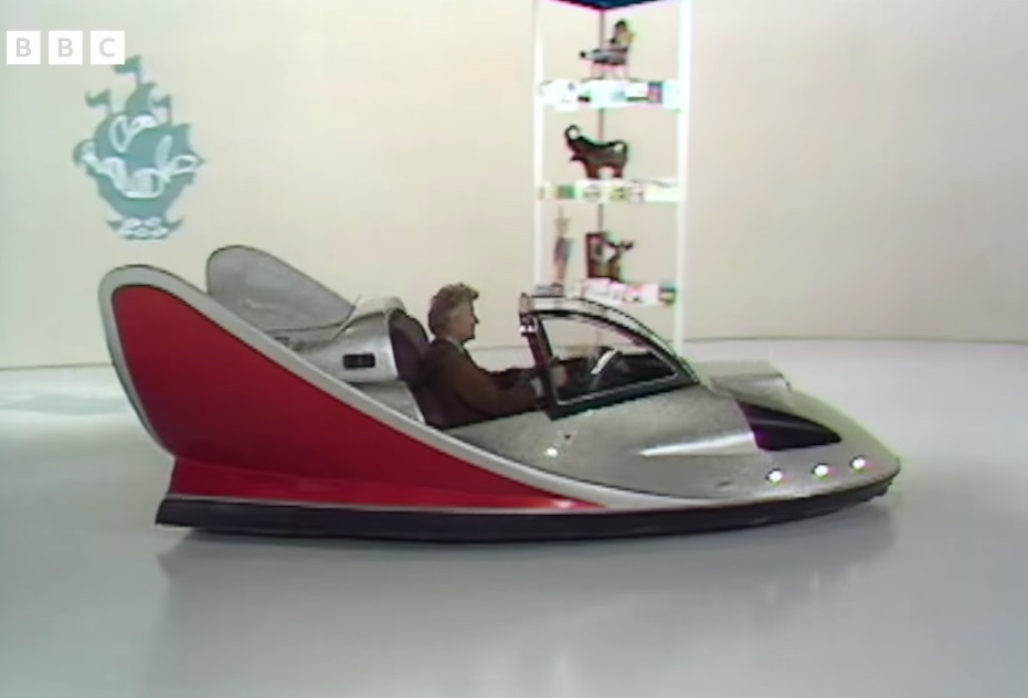 Check out Doctor Who’s wacky Whomobile from 1973