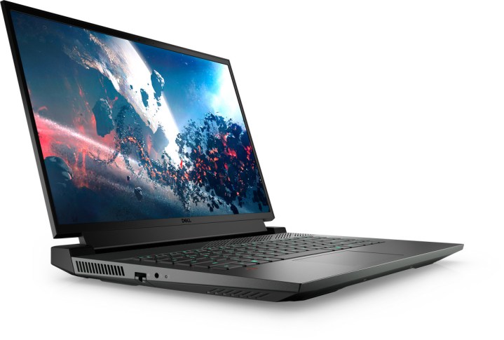 A right-side view of a Dell G16