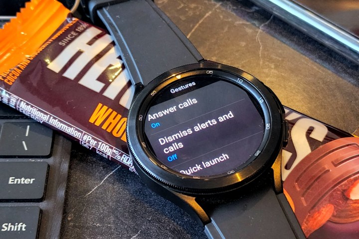 Gesti del polso per Galaxy Watch 4