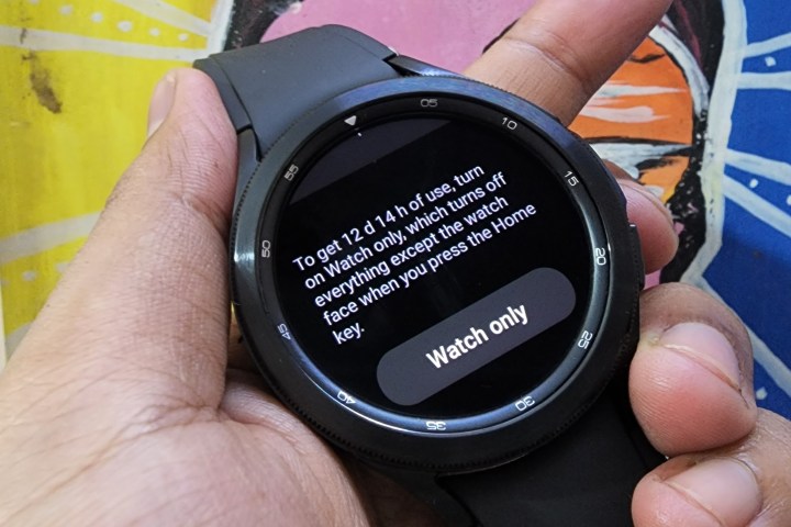 Modalità solo orologio Samsung Galaxy Watch 4
