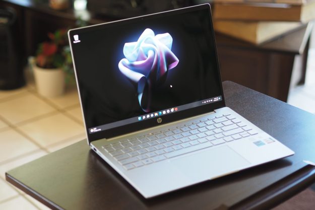 hp pavilion pro 14 review plus front angled