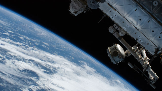 The International Space Station has a new way to dispose of
trash