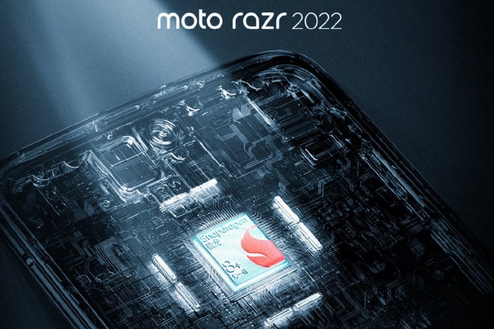 Penggoda pemasaran resmi untuk Moto Razr 2022