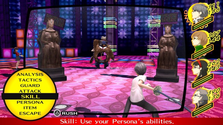 Persona 4 Golden was previously a Vita exclusive