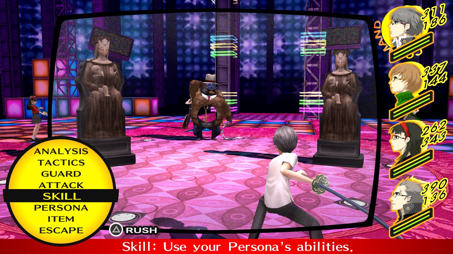 Persona 4 Golden era anteriormente exclusivo da Vita
