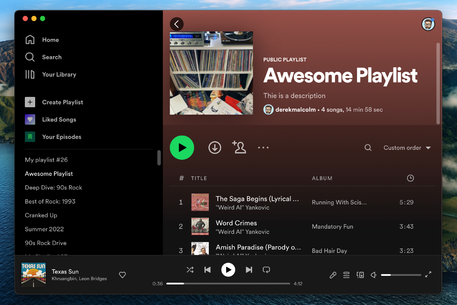 How to make a playlist in Spotify