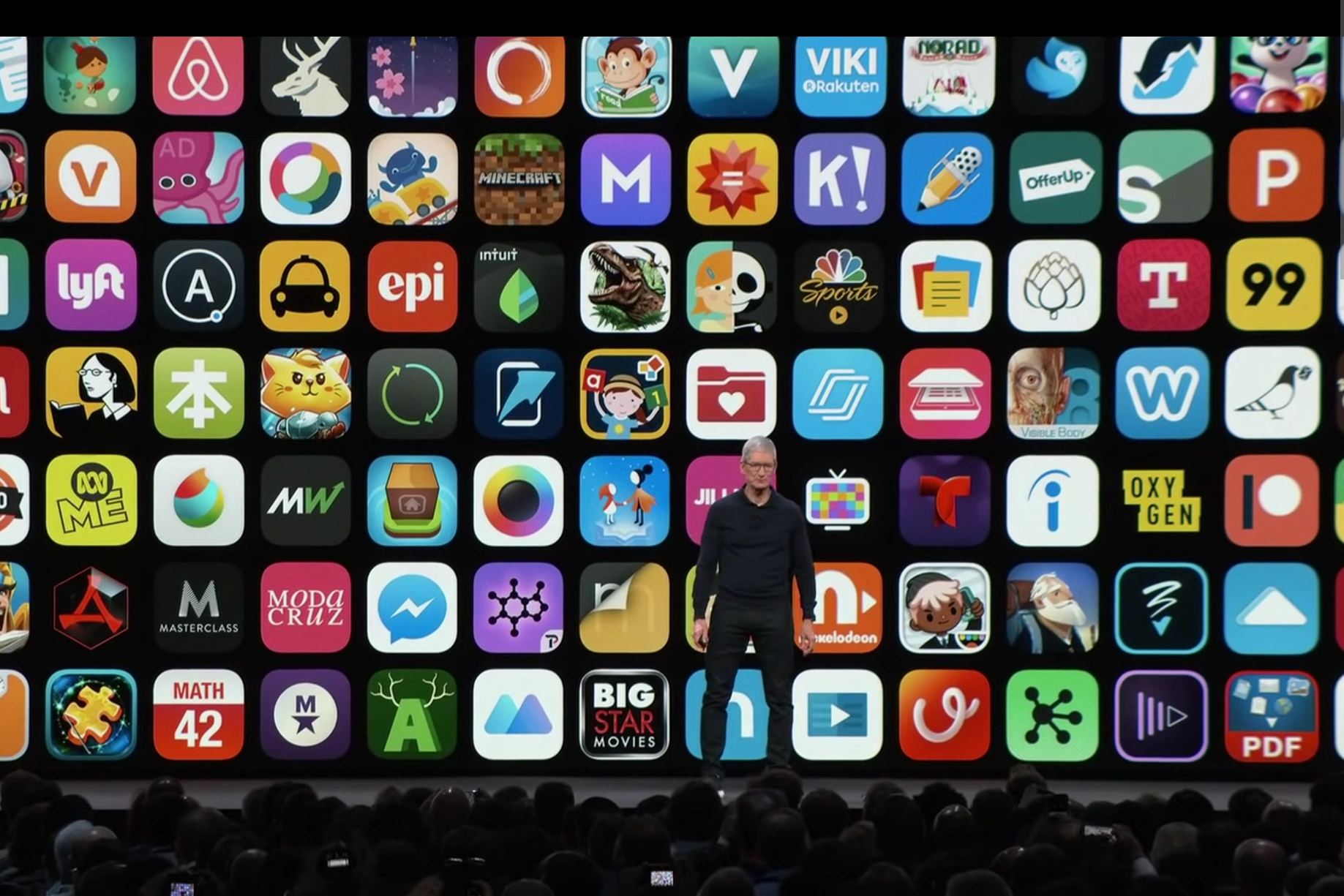 Apresentação da App Store por Tim Cook
