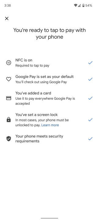 Google Wallet App nuevo lanzamiento android capturas de pantalla 8