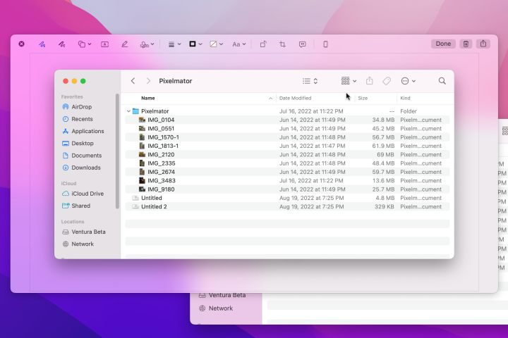 Apple added Markup tools to the MacOS Screenshot app.