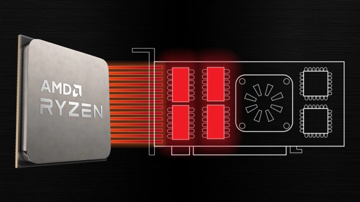 Logo AMD para tecnologia SAM.