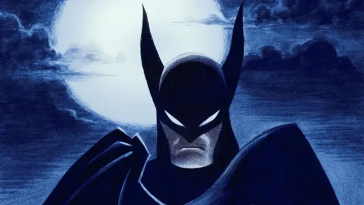 Arte temprano para Batman: Caped Crusader.