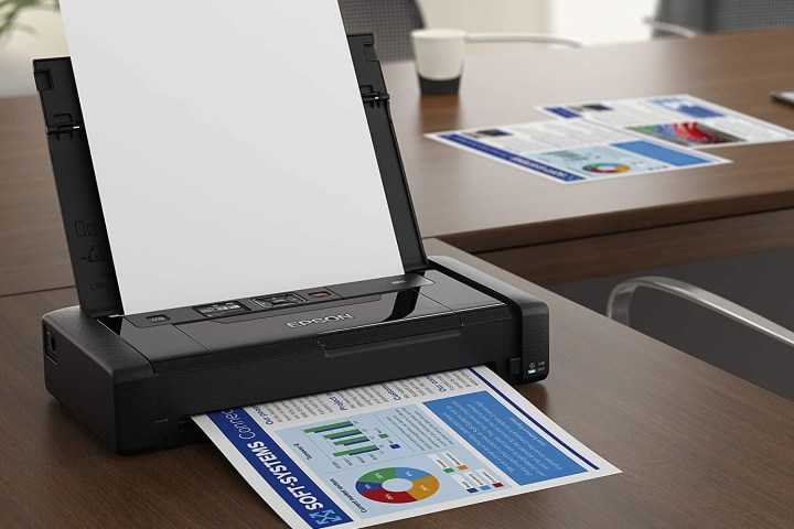 The Epson Workforce WF-110 printer.