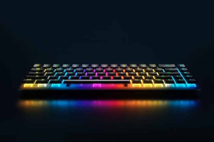 Product image of the Fnatic STEAK65 LP low profile gaming keyboard.