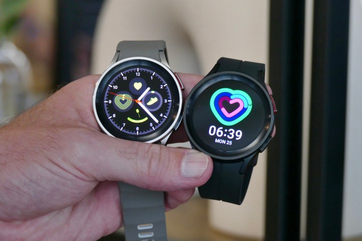 Samsung Galaxy Watch 5 Pro colors.