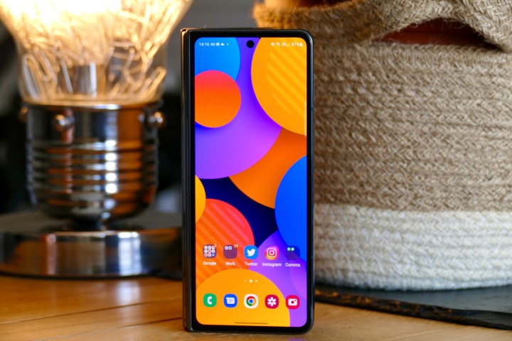 The Galaxy Z Fold 4's Cover Screen.