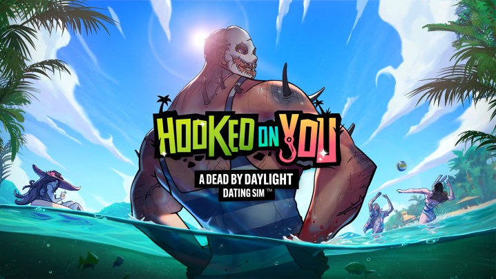 Ключевой арт для Hooked on You: A Dead by Daylight Dating Sim.