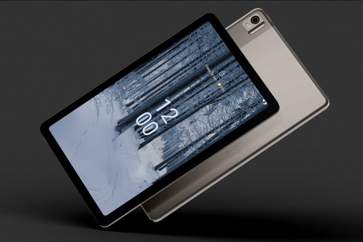 Uma renderização do tablet Nokia T21.