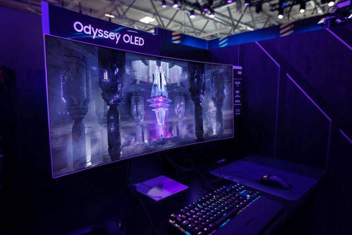 The Samsung Odyssey OLED G8 was announced on Wednesday at IFA in Berlin, Germany.