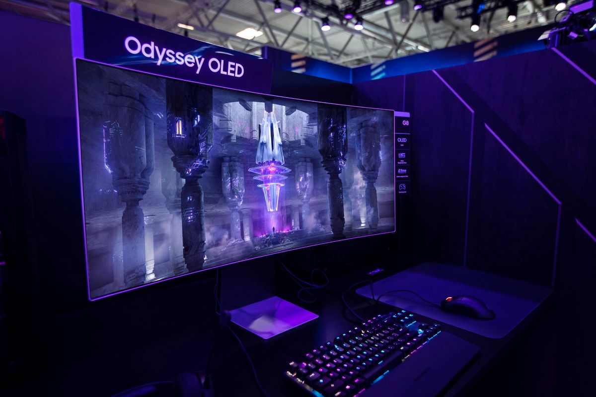 Samsung anuncia novos monitores gamer QD-OLED com taxa de 360Hz