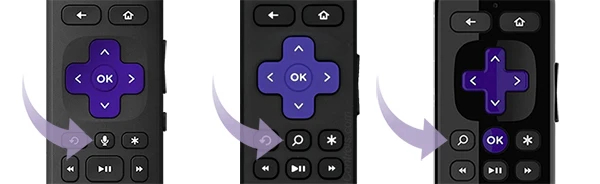 Roku Voice Remote button differences.