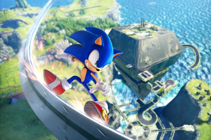 Sonic Frontiers updated key art