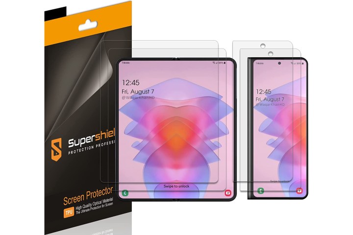Supershieldz Dirancang untuk kotak dan sampel Samsung Galaxy Z Fold 4 5G.