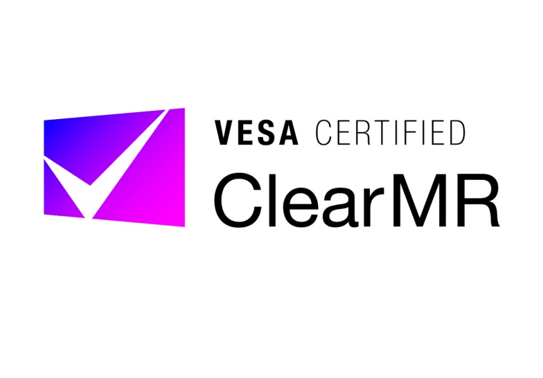 Logotipo VESA ClearMR.