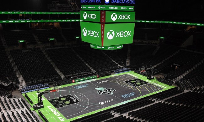 xbox and roblox create gaming inspired court for wnba x ny liberty basketball