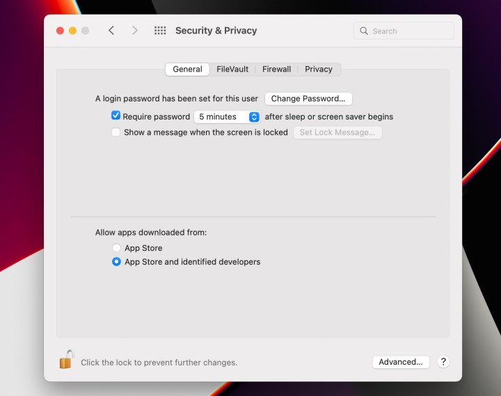 Permitir aplicativos de terceiros no MacOS.