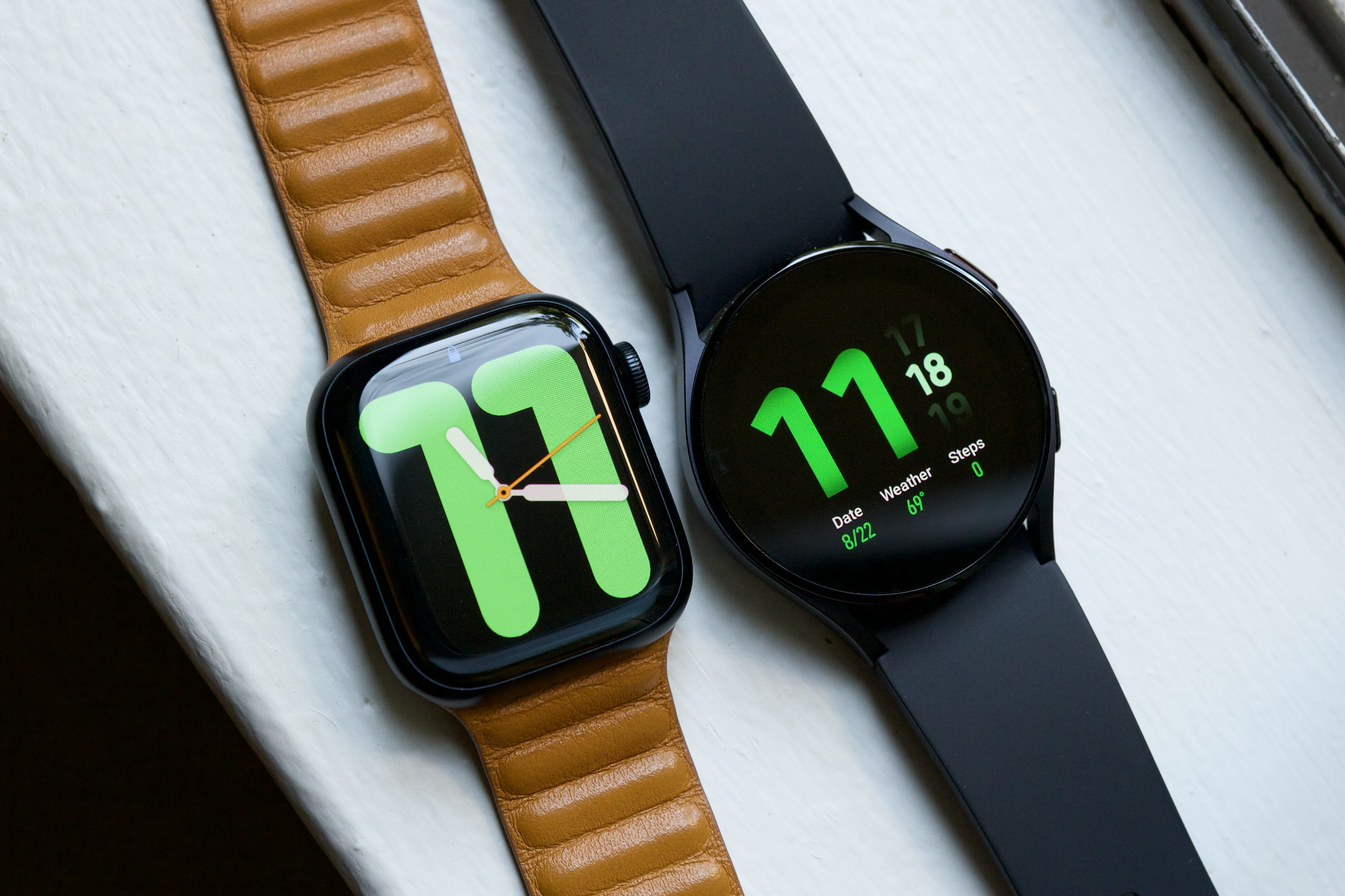 Samsung Galaxy Watch 5 vs. Apple Watch Series 7
