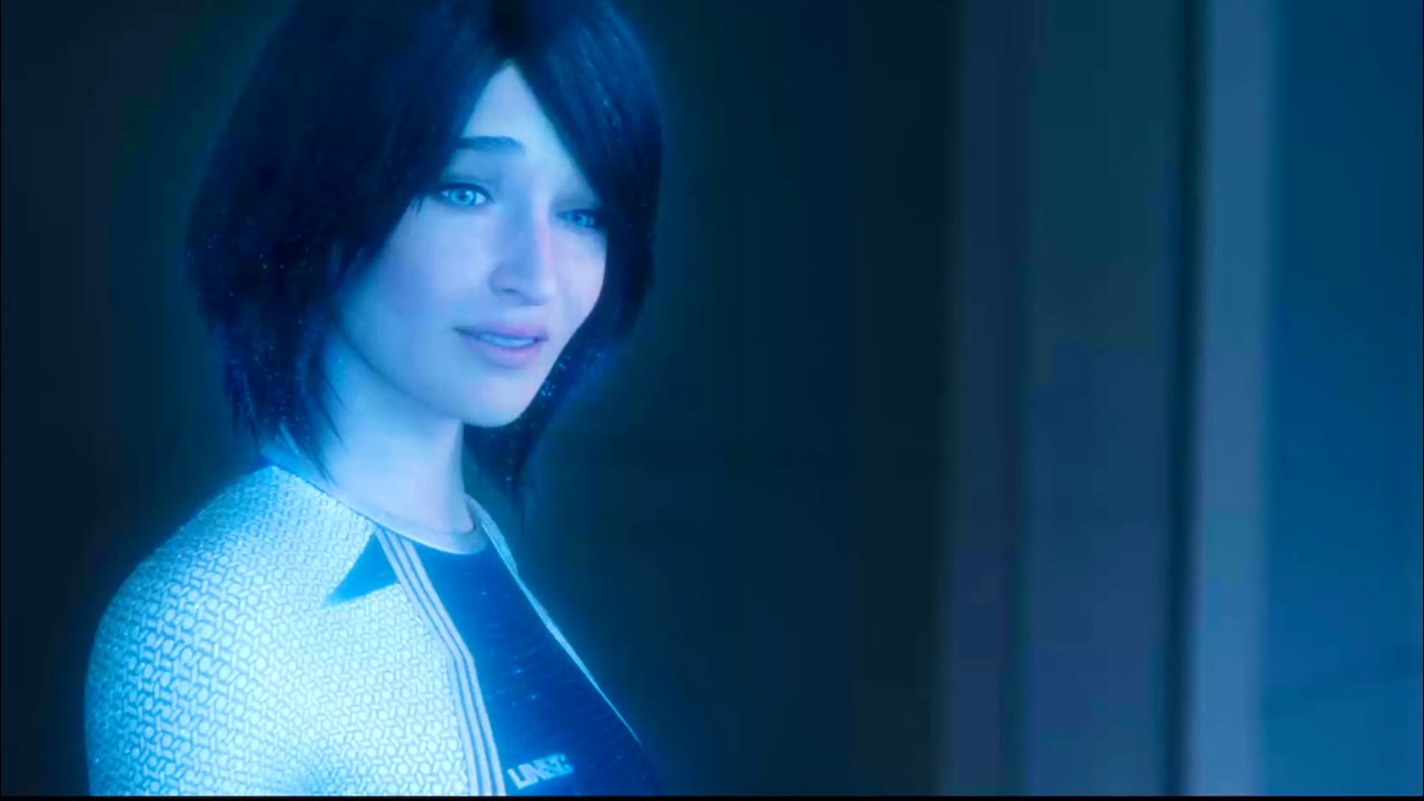 Cortana in the Halo television series.