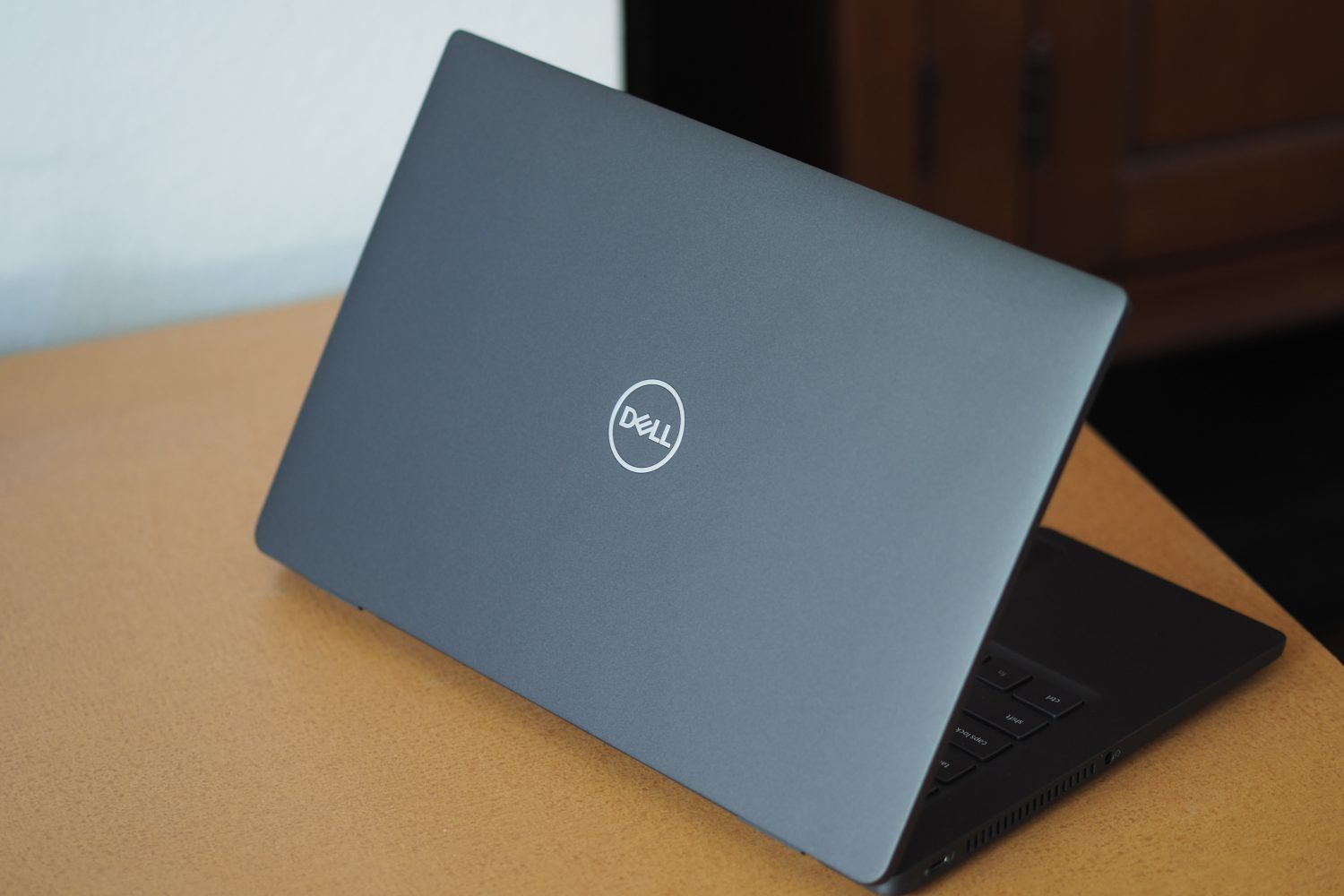 Dell Latitude 7330 UL rear view showing lid and logo.