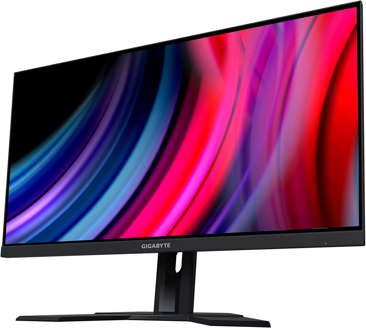 Press image of the Gigabyte M27Q gaming monitor on a white background.