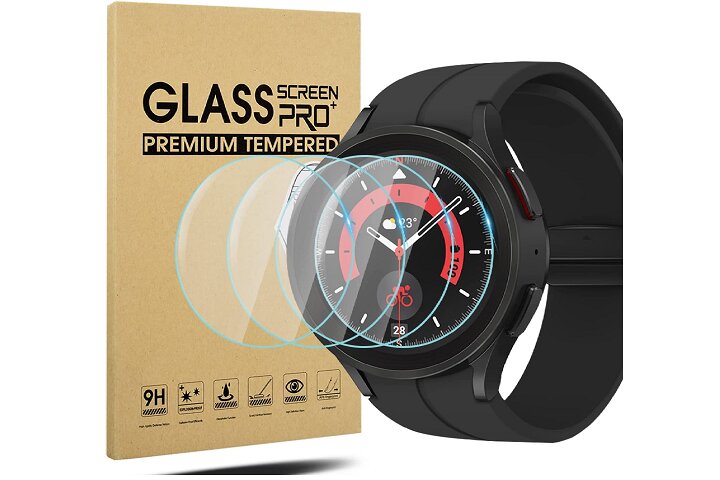 محافظ صفحه نمایش Suoman 4-Pack Samsung Galaxy Watch 5 Pro.
