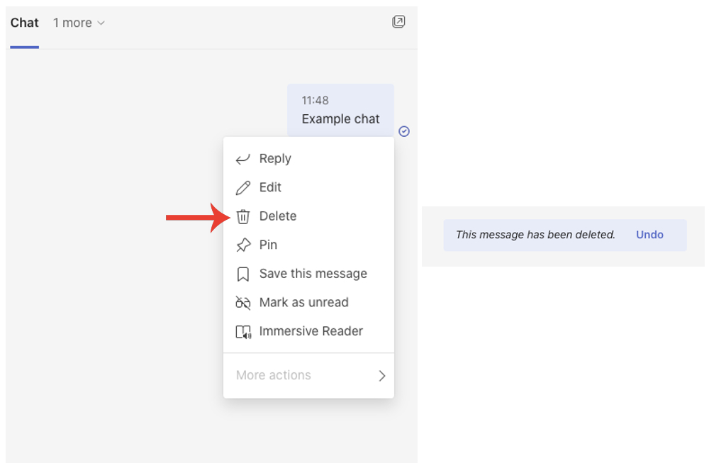 How to delete or hide chats in Microsoft Teams