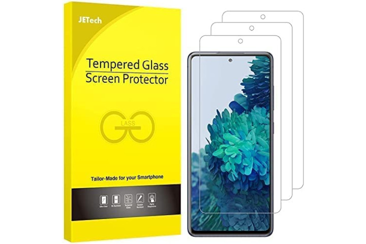 محافظ شیشه ای JeTech برای Samsung Galaxy S20 FE.